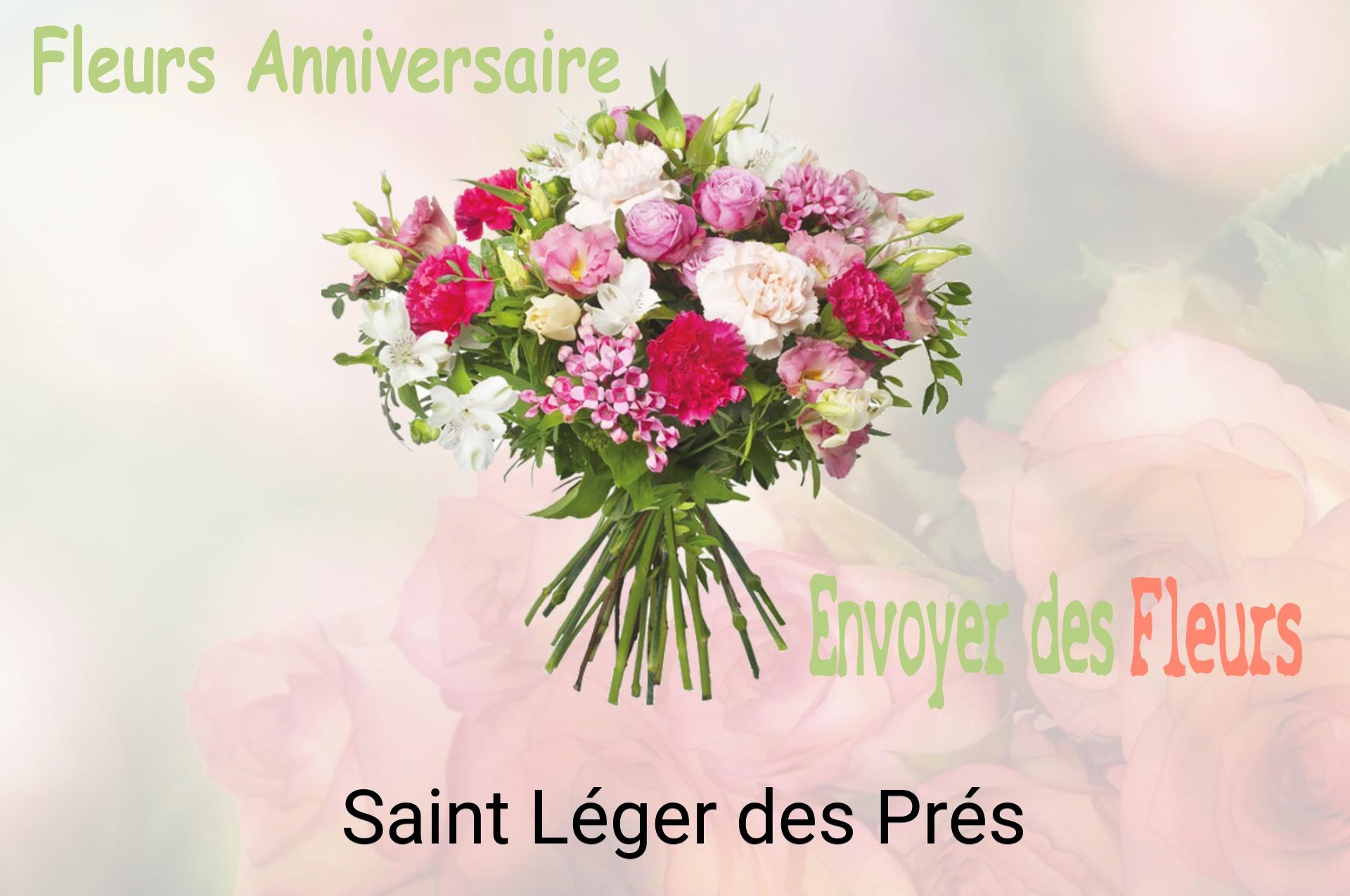 Bouquet de fleurs d’anniversaire livré à Saint-Léger-des-Prés